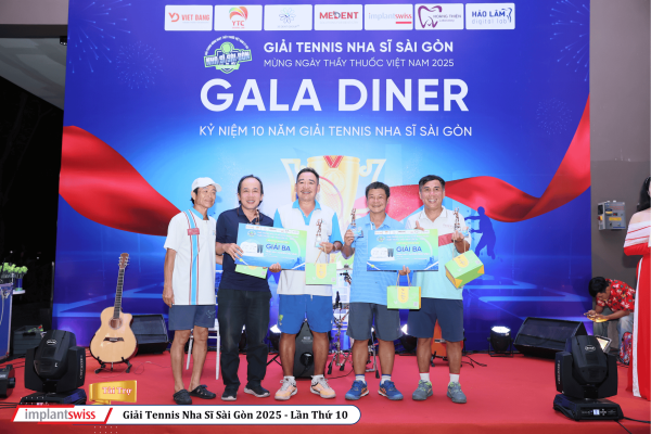 Giải Tennis Nha Sĩ Sài Gòn 2025