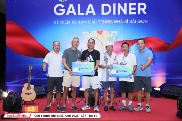 Giải Tennis Nha Sĩ Sài Gòn 2025
