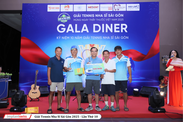 Giải Tennis Nha Sĩ Sài Gòn 2025