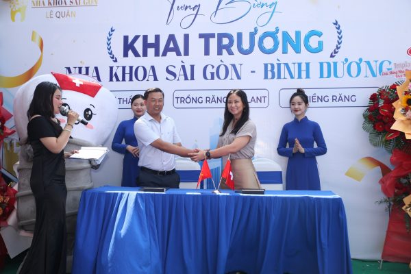 Lễ Ký Kết Đối Tác Chiến Lược Giữa ImplantSwiss & Nha Khoa Sài Gòn Bình Dương